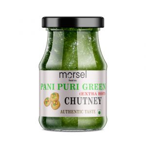Pani Puri Green Chutney (Extra Hot)